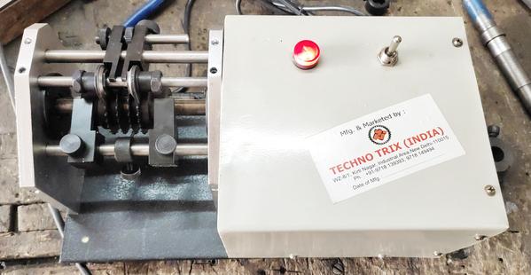 FEATURES AND SPECIFICATIONS:IT IS SUITABLE TO BE USED AS VARIOUS RESISTORS, DIODES AND ZINNERS.CUTTING LEGS AND BENDING CAN BE FINISHED AT THE SAME TIME ALSO THE LEG LENGTH AND PITCH CAN BE ADJUSTED AS WE NEEDED.IT IS SUITABLE FOR MASS PRODUCTION FOR THE OPERATION IS TO EASY.LOW NOISE GENERATION AND RUGGED DESIGN.