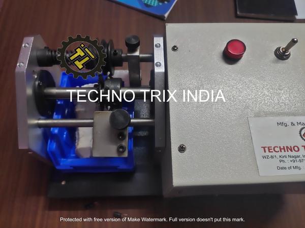 Can cut tape radial component in this machine.