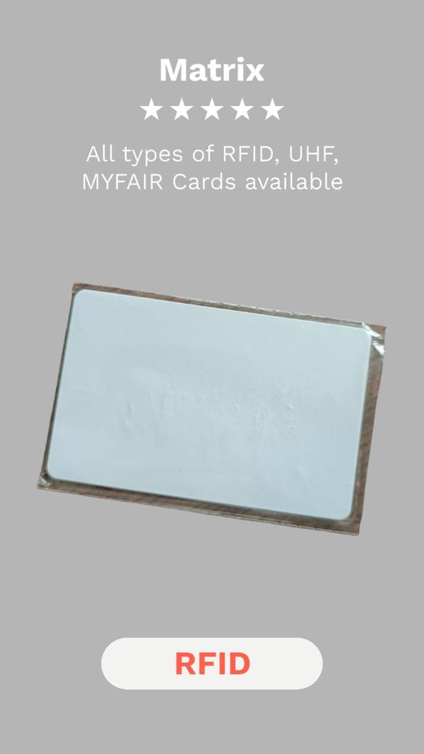 RFID Cards India provides high-quality RFID (Radio Frequency Identification) cards designed for various applications, including access control, attendance tracking, and security. These cards use embedded radio frequency chips that enable seamless, contactless identification and tracking, making them ideal for use in secure environments such as offices, schools, and industrial facilities. With robust durability and a range of customization options, RFID Cards India's products are reliable and effective solutions for businesses seeking to enhance security, improve operational efficiency, and simplify data management through technology-driven identification solutions.