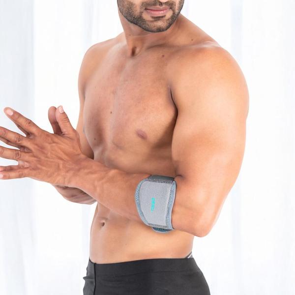 Provides relief from generalized pain and tenderness in the forearm and elbow to empower your recoverySilent Features-Epicondylitis supportSilicon pad for added reliefHook loop closure for added performanceUniversal size for left/right Benefits-Provides more support and less constriction to the areaSupplied in a universal size to fit mostSuitable for both treating and preventing elbow conditionsManufactured from breathable material to ensure you remain comfortableSuitable over prolonged periods or during intense sporting activitiesA simple and effective design saves time when applying and removing the supportRecommended for-BursitisGolfers elbowSprains and strainsTendonitis of the forearm flexor and extensor musclesTennis elbow