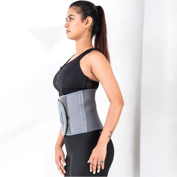 Supports the weak abdomen muscles and empowers your recoverySilent Features-made from a breathable, flexible monofilament elasticFabric is extra cushioning and contains soft foam inside Optimal compressionLightweight and thin constructionBroad hook loop closureBenefits-Wearing an Abdo-Aid may decrease post-operative pain It may also decrease psychological distress following your procedure They also may promote deep breathingsupport the abdomenmaintain abdominal pressureimproves respiratory functionRecommended for-After a caesarean sectionAfter a bariatric surgeryAfter an exploratory laparotomyAfter a hysterectomyAfter a tummy tuckAfter a spinal surgeryTo maintain the abdominal curve