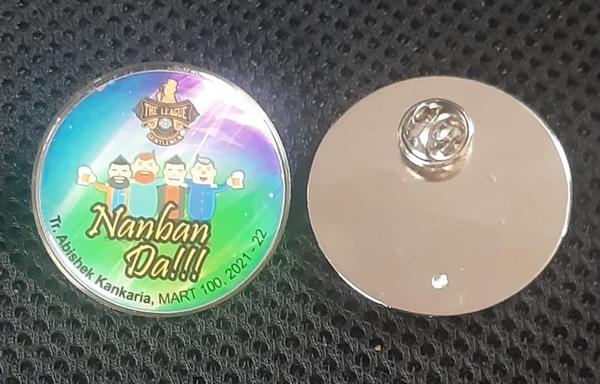 Metal Butterfly Lapel Pin