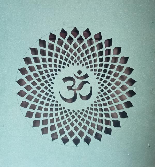 CNC 2D   cutting HDHR  wall design  and  home decoration. designing  2D designs that can be fabricated efficiently and accurately.