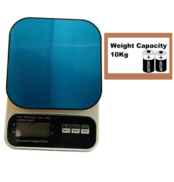 Digital Kitchen Scale Capacity 10Kg