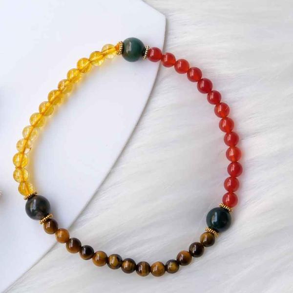 4mm genuine crystal beads Strung on durable stretchy cord Unisex Sizing Stone colors may vary Shipping time 5 working days minimum
