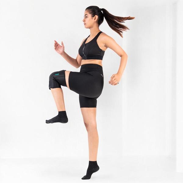 Provides perfect support and partial immobilization to the knee joint without restricting knee movement Silent Features-Made of high-quality Drytex materialSupport and help to recover from the knee injuriesIdeal for patella conditions, sprains and strainsAreas of enhanced thickness for added protectionDual-action hinges mimic the knee jointBenefits-Can be worn on either leg for convenienceDual action hinges maintain the natural knee movementOpen knee patella thickness gives additional protectionHook loop closures ensure the custom fit of the braceRecommended for-Patella tracking dysfunctionModerate to severe cruciate and collateral ligament strainsInstabilityBursitisMeniscus injuriesArthritic pain