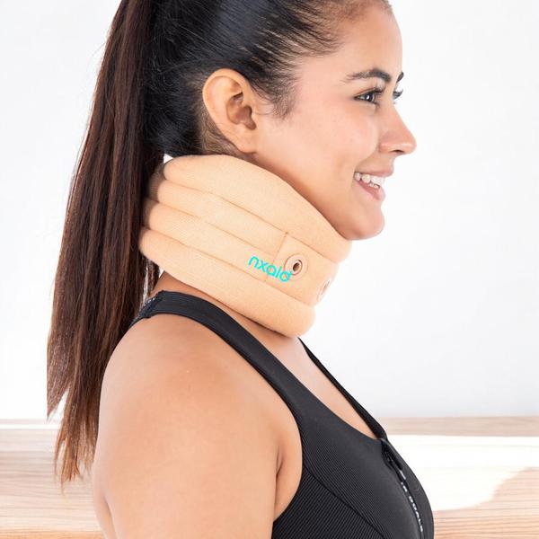 Mild immobilization of the neck to empower your recovery Silent Features-Anatomically shapedPre-shaped foam for a comfortable, anatomical fit Soft PU form with thick LDPE sheets enhances support with cushioningEyelets ensure well-ventilation and patient comfort Soft stockinette offers improved comfortMedium-density collar provides soft support and optimal comfortAdjustable extended Velcro closure for easier applicationBenefits-Provides moderate support to your neckIntended to help provide support to necks suffering from injuries like whiplash, pinched nervesAdjustable circumference for the perfect fitKnit material feels smooth against your skinRecommended for-Whiplash injuryMild to moderate neck painStiffness