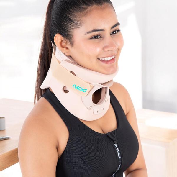 Ensures rigid immobilization of the neck and empowers your recoverySilent Features-Scientifically designedLightweight two-piece neck collarIdeal for post-operative recovery Strong, comfortable and supportiveIncorporates a tracheal access holeBenefits-Lightweight two-piece neck collar braceTough and flexible Ethafoam foam is tough and flexibleAvailable in a range of sizes to suit a variety of needsThe tracheal access hole is ideal for patients who need assistance breathingThe easy wipe-clean surface that's impermeable to waterRecommended for-TraumaAccidental cases when the air vent is blocked due to traumaSpondylitisSpondylosisRheumatoid arthritis and OsteoarthritisPost-operative control of extension/flexion