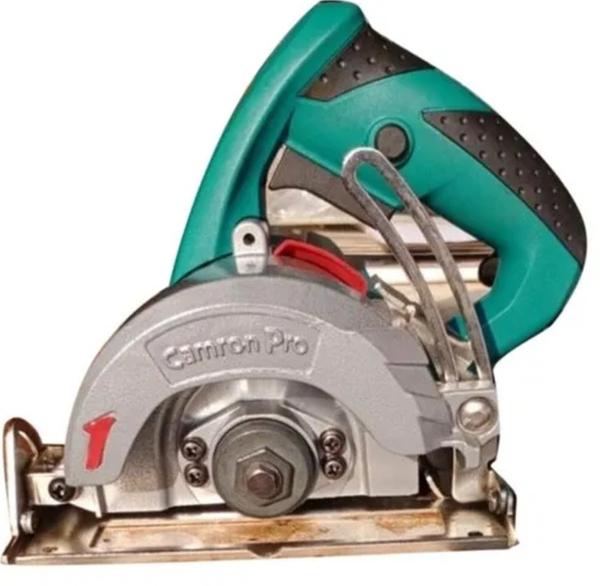 CP MC 110 C Marble CutterPower Consumption	1480 WCutting Disc Size	4 inchModel Name/Number	CP MC 110 CWarranty	6 monthsNo Load Speed	12800 RPMBrand	Camron ProVoltage	220 VFrequency Hz	50 HzBlade Capacity	110 mmA marble cutter is a specialized power tool used primarily for cutting through hard materials like marble, granite, stone, and ceramic tiles. It's designed to make precise and clean cuts, often used in construction, renovation, and masonry work.