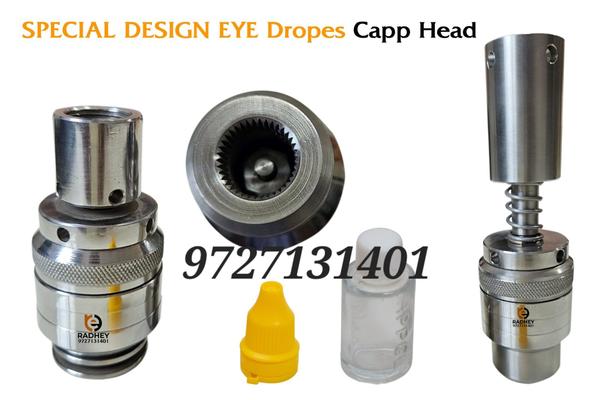 Special Design Eye Drop Capping Head by Radey Enterprise

Radey Enterprise specializes in the manufacturing of high-quality, precision-engineered Special Design Eye Drop Capping Heads that ensure secure and efficient sealing of eye drop bottles. These capping heads are designed specifically for the pharmaceutical industry, offering accurate, leak-proof, and tamper-evident sealing for eye drop bottles.

Features of Radey Enterprise’s Special Design Eye Drop Capping Head:

Customizable Design: Radey Enterprise provides specialized designs tailored to the needs of the client, ensuring compatibility with various bottle sizes and shapes.
High Efficiency: The capping heads are designed for high-speed operations, ensuring a quick turnaround time in production lines.
Accurate Sealing: Our capping heads deliver consistent, precise, and tight seals to prevent leakage and contamination, maintaining the sterility of the eye drop product.
Durable & Sturdy Construction: Made with high-quality materials, Radey Enterprise’s capping heads offer long-lasting durability even in demanding production environments.
Easy to Use: The intuitive design makes the capping process quick and easy, minimizing downtime and increasing production efficiency.
Compliance with Industry Standards: Radey Enterprise’s Eye Drop Capping Heads meet international regulatory standards, ensuring high quality and reliability in every batch produced.
Hygienic and Safe: Designed to maintain the highest level of hygiene during capping, ensuring that your products meet the safety standards expected in the pharmaceutical industry.
Applications: Radey Enterprise’s Special Design Eye Drop Capping Heads are ideal for use in pharmaceutical and healthcare industries, particularly in the packaging of eye drop bottles. They are designed to handle small containers with precision, offering seamless integration into automated production lines.