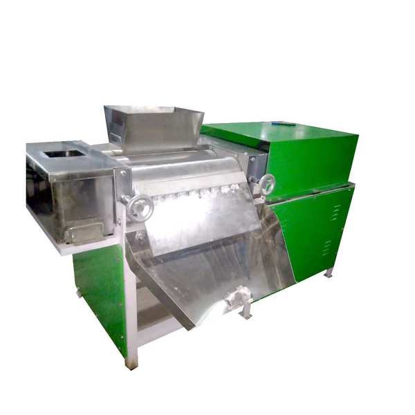 triple roll mill used in soap materials grinding to get homogeneous soft mass. all contact parts made by s.s-304. 100mm Dia x 300mm L mini model, 125mm Dia x 500mmL production model available.  run by helical gear motor.  