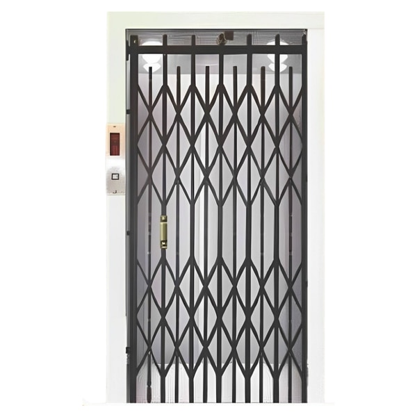 Collapsible elevator doors combine durability and space efficiency, providing a classic yet functional solution for residential, commercial, and industrial spaces. Their sturdy design ensures safety and reliability.