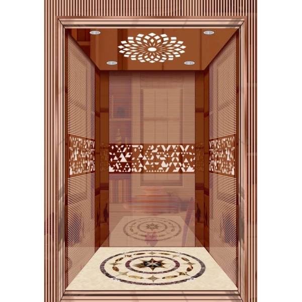 Add a touch of elegance and modern charm with Rosegold Designer Elevator Cabins. Featuring a stunning rosegold finish and innovative design elements, these cabins combine luxury with functionality, creating a premium experience for passengers.