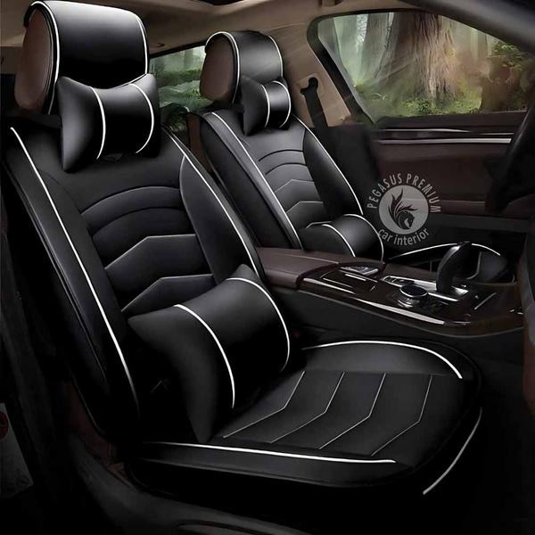 Air-bag friendly seat coversPU Leatherette with 1-Year WarrantyCustomize colors and designs according to your choiceBucket-Fitted, UV-Resistant, Dustproof & Tear-resistantPerfect Fitting & Super Soft MaterialMaintainable and easy to clean using a wet cloth.