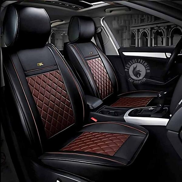 Air-bag friendly seat coversPU Leatherette with 1-Year WarrantyCustomize colors and designs according to your choiceBucket-Fitted, UV-Resistant, Dustproof & Tear-resistantPerfect Fitting & Super Soft MaterialMaintainable and easy to clean using a wet cloth.