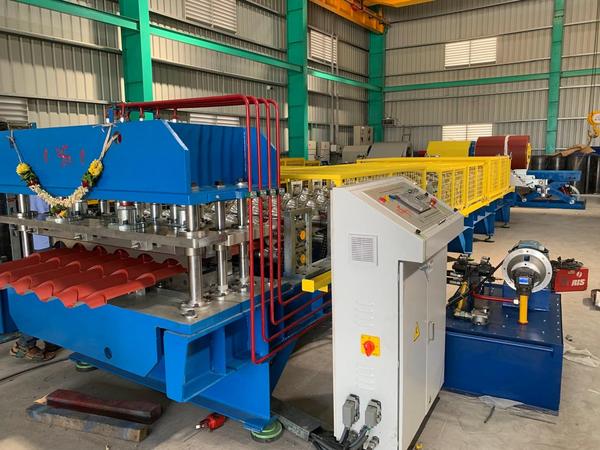 Roll forming machine Crimping machineTile forming machineBox cladding machine eWall cladding machine