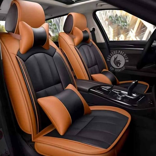 Air-bag friendly seat coversPU Leatherette with 1-Year WarrantyCustomize colors and designs according to your choiceBucket-Fitted, UV-Resistant, Dustproof & Tear-resistantPerfect Fitting & Super Soft MaterialMaintainable and easy to clean using a wet cloth.