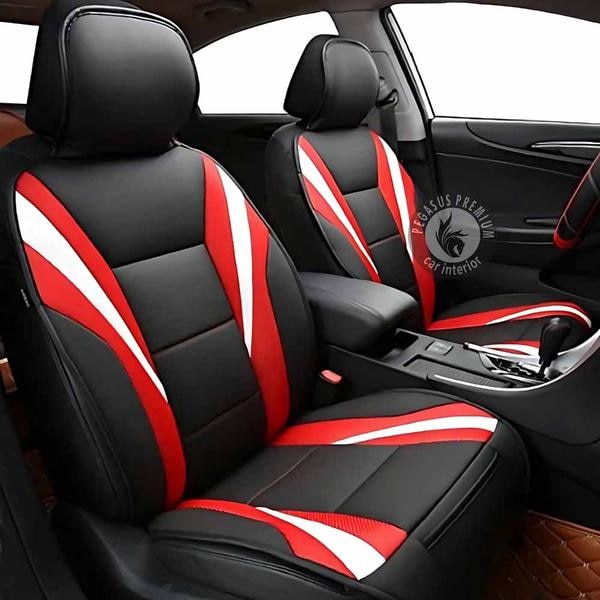 Air-bag friendly seat coversPU Leatherette with 1-Year WarrantyCustomize colors and designs according to your choiceBucket-Fitted, UV-Resistant, Dustproof & Tear-resistantPerfect Fitting & Super Soft MaterialMaintainable and easy to clean using a wet cloth.