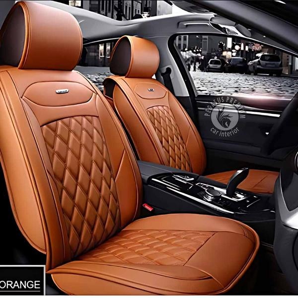 Air-bag friendly seat coversPU Leatherette with 1-Year WarrantyCustomize colors and designs according to your choiceBucket-Fitted, UV-Resistant, Dustproof & Tear-resistantPerfect Fitting & Super Soft MaterialMaintainable and easy to clean using a wet cloth.