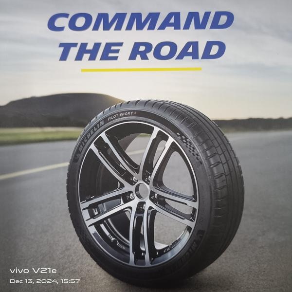 Command the road. Premium touch sidewall design. 