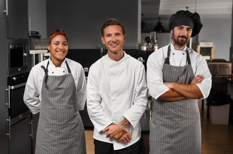 Chefs/Kitchen Staff uniform