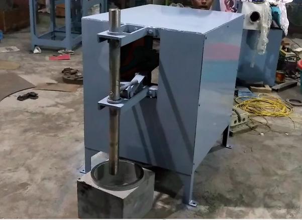 for pounding of herbals, spices, siddha ayurveda medicines, food grains into fine powder. contact parts made by s.s-304. pounding vessel made by black granite. 5kg capacity. run by 1hp motor. non Contact parts made by m.s- painted. 