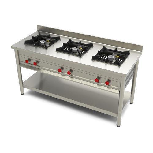 3 burner indian range