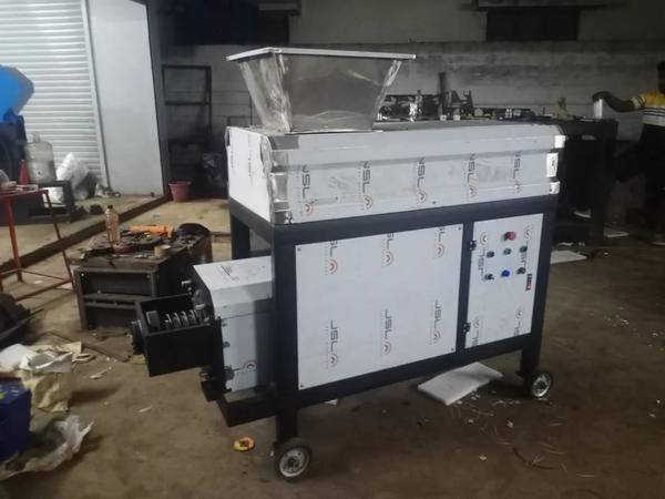 Twin Shaft Organic Waste Shredder Cum Dewatering Machine in Coimbatore | Craft Shredders Manufacturer 