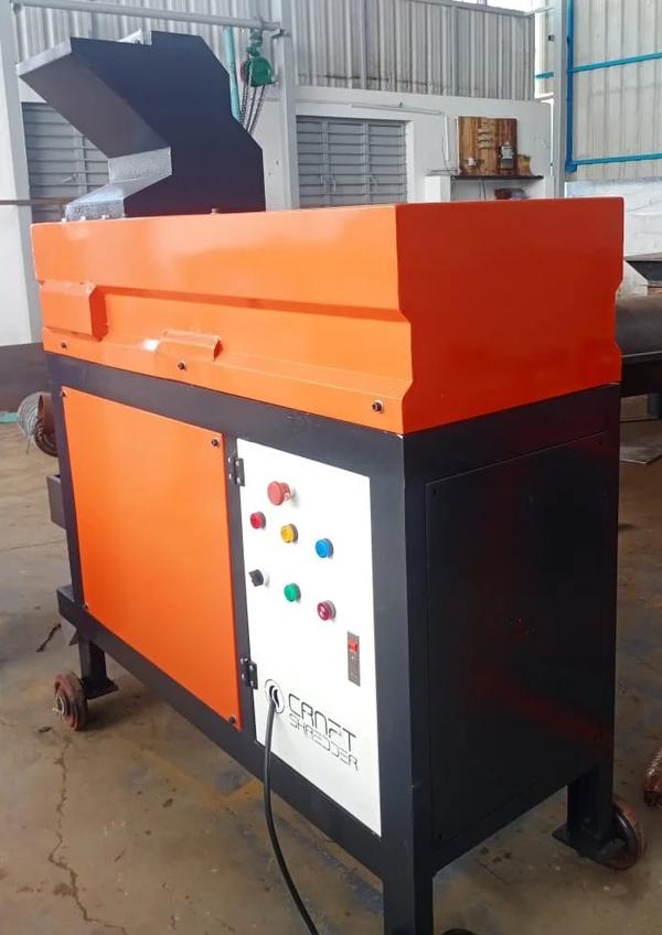 10Hp Food Waste Shredder Cum Dewatering Machine In Coimbatore | Craft Shredders Manufacturer