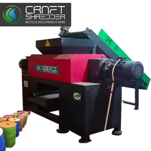 Scrap Metal Waste Shredder - Double Shaft Shredder From CRAFT Shredders Manufacturer Coimbatore
