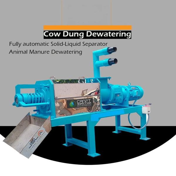 Cow Dung Dewatering System In Coimbatore | Craft Shredders 