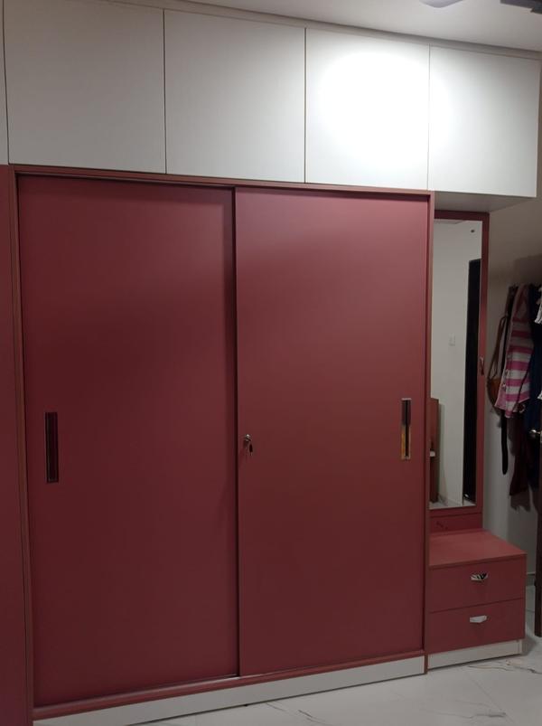 Wardrobes Maximize storage and style with Wardrobes by KONCEPT KITCHEN AND HOME NASHIK. Our collection of modern and functional wardrobes is designed to keep your belongings organized while enhancing the aesthetics of your bedroom. From sleek sliding door wardrobes to spacious hinged designs, we offer a variety of options to meet your storage needs.Crafted from premium materials and featuring customizable layouts, our wardrobes are perfect for storing clothes, accessories, and more. Choose from a wide range of designs, finishes, and sizes to complement your interior décor.Why Choose Our Wardrobes?Stylish and modern designs for every home.Durable construction with high-quality materials.Ample storage solutions with customizable compartments.Sliding, hinged, and walk-in wardrobe options.Tailored sizes and finishes for a perfect fit.Upgrade your home with a wardrobe that combines elegance, functionality, and superior craftsmanship.📞 Contact Us: 98198 15854 | 9867176348📧 Email: info@konceptkitchens.in🌐 Website: www.konceptkitchens.inKeywords: Wardrobes in Nashik, Modern Wardrobes, Sliding Door Wardrobes, Customizable Wardrobes, Bedroom Storage Solutions, Wooden Wardrobes NashikHashtags: #WardrobesNashik #BedroomFurniture #StorageSolutions #StylishWardrobes #ModernInteriors #KonceptKitchensNashik #OrganizedLiving