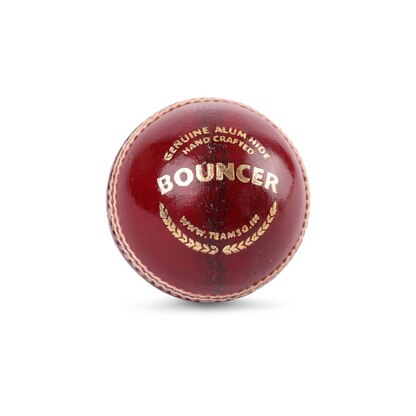 The Bouncer is a good quality four-piece cricket ball made from good quality alum tanned leather. The Bouncer is ideally suited for club and school matches.Water-proofedSolid one piece grade 2 coreQuantity: (One) 1 NumberSize: Circumference : 22.5 CM