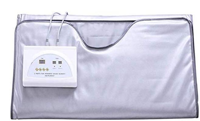 Digital Sauna Blanket, Far Infrared Heat Sauna Slimming Blanket Detox Therapy Machine for Weight Loss Body Shaper Slimming in Home Salon Beauty Use
