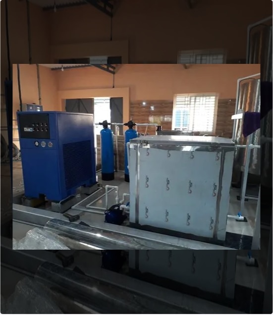 Water Online Chillers Manufacturers in Coimbatore, Tamilnadu, South India.Akshay brand online chilling plant for soft drink making machines/water cooling plant “Akshay Industries”, have been successful as one of the leading manufacturers in the industry. Our company specialized in manufacturing qualitative range of Soda Making Machines of different capacities.Delivery in 20 Days.