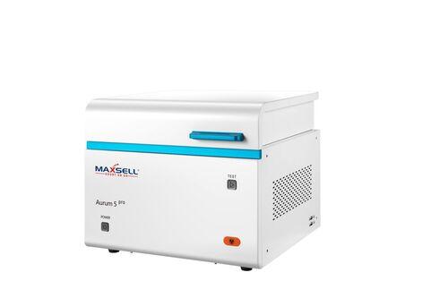 MXGT Aurum 5Maxsell’s MXGT Aurum 5 – A No-Compromise Gold Testing MachineMaxsell MX-GT Aurum 5, is the latest XRF gold analyzer with high stability and faster processing HDSP technology (Hybrid Digital Signal Processor). Fits your Budget, without letting go of any benefits. Look no further, if you need the most cost-effective gold purity testing machine on the planet. Affordable but accurate XRF Gold testing machine, Aurum5 is also BIS approved.Upgraded with the 2024 FP 2.0 algorithm, Accuracy is the Core.30+ Elements detected including Ir, Os, Ru, Re, etc.BIS HUID integration ready.Solid construction for years of stable performance.