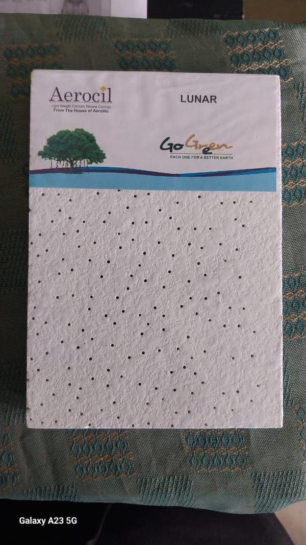 Light weight Calcium Silicate 10mm Ceiling Tile for Cpw and pwd Approved brand and material