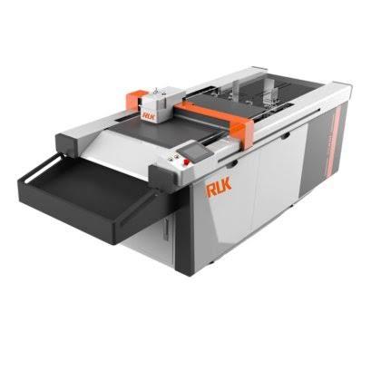 AdvantagesGRAPHTEC BLADECREASING WHEELUNIVERSAL CUTTING TOOLOSCILLATING TOOLSpecificationsMKC-0604LPump Power : 2,2KWFixed Power : 4KWEffective Cutting Area : 1200*900mmOverall Size : 2600*1400*1200mmOperation Properties : Work with any CAD software, computer synchronously for quick data transmission, with auto material feeder deviceCutting Speed : 300-1200mm/sCutting Thickness : 10MM (according to different materials)Cutting Materials : Sticker, card paper, PP paper, various corrugated board, red cardboard, honeycomb boardStandard Tool : Pen, cursor, creasing wheel, universal cutting tool, graphtec blade, CCD camera, small oscillating toolFeeding Mode : Auto feederFixed Method : Vacuum suctionRepeat Precision : ≤0.01mmSoftware Resolution : 0.025Interface : Ethernet portBuffer Memory : Fast transmission for multi-page large fileCommand Mode : HPGL compatible formatControl Panel : Touch screenDriving System : Imported Servo motor, straight railVoltage/Power : AC 220V/380V±10% 50HZWorking Environment : Temp: 0-35°, Humidity: 35%-80%MKC-0806LPump Power : 2,2KWFixed Power : 4KWEffective Cutting Area : 800*600mmOverall Size : 2600*1400*1200mmOperation Properties : Work with any CAD software, computer synchronously for quick data transmission, with auto material feeder deviceCutting Speed : 300-1200mm/sCutting Thickness : 10MM (according to different materials)Cutting Materials : Sticker, card paper, PP paper, various corrugated board, red cardboard, honeycomb boardStandard Tool : Pen, cursor, creasing wheel, universal cutting tool, graphtec blade, CCD camera, small oscillating toolFeeding Mode : Auto feederFixed Method : Vacuum suctionRepeat Precision : ≤0.01mmSoftware Resolution : 0.025Interface : Ethernet portBuffer Memory : Fast transmission for multi-page large fileCommand Mode : HPGL compatible formatControl Panel : Touch screenDriving System : Imported Servo motor, straight railVoltage/Power : AC 220V/380V±10% 50HZWorking Environment : Temp: 0-35°, Humidity: 35%-80%