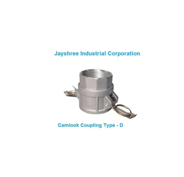 CamLock Coupling Manufacturer in AhmedabadCamLock Coupling Manufacturer in GandhinagarCamLock Coupling Manufacturer in GUJARATCamLock Coupling Manufacturer in INDIAProduct Details:Material	Stainless SteelUsage/Application	Agriculture, Oil, Gas, Chemical, PharmaceuticalsSize	1 inchCustomisation	CustomisedI Deal In	New OnlyCountry of Origin	Made in IndiaCamlock coupling typesFigure 4: The different types of Camlock couplingsCamlock couplings are identified by their type designations, which are listed below while the image shows a visual reference for the various coupling types.Type A:Plug with Female ThreadType B: Coupler with Male ThreadType B-AS: Coupler with weld endType C: Coupler with Hose TailType D: Coupler with Female ThreadType E: Plug with Hose TailType F: Plug with Male ThreadType F-AS: plugs with weld connectionType DC: Dust Cap for plugsType DP: Dust Plug for CouplersType DA: Female coupler with male adapter
