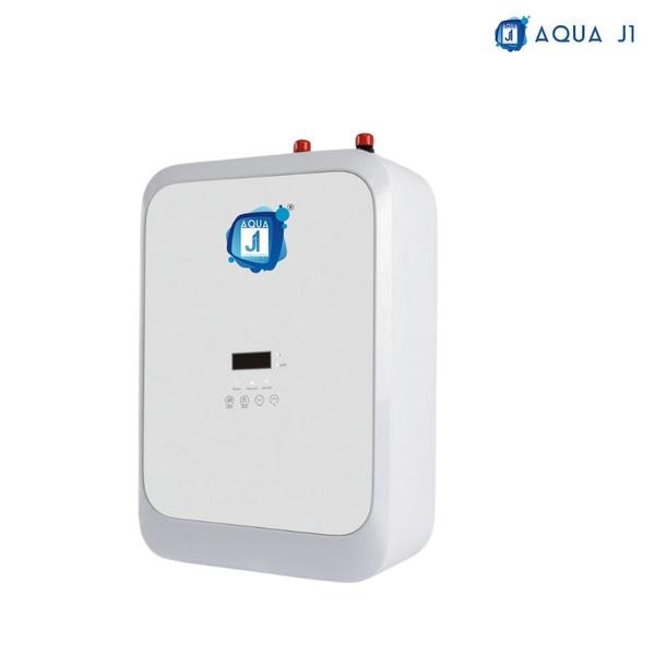 Bathroom SoftenerUNIQUE FEATURES •	Elegant designed, cabinet type water softener •	Fully automatic microprocessor-controlling operation •	Can be easily Install on wall and ready to use •	Automatic OBR calculation & settings •	Alarm-time to add salt •	Leakage protection indicator •	Display Current time, remaining soft water & current flow •	Inbuilt brine tank, brine valve and float assembly •	Can be use for bathroom, washing machine and dish washer