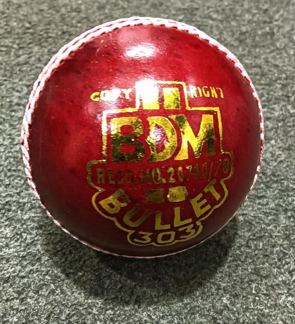 BDM Red Bullet Cricket BallCall Now Get Latest PriceProduct BrochureColor: RedCondition: NewBrand: BDMMaterial: s leather ne of the most established manufacturers, suppliers, and exporters of Cricket Balls such asBDM Red Bullet Cricket Ball that is made from veg tanned leather. These are designed for superior performance and have sturdy construction. We have used state of the art technologies and manufactured these balls on automated machines by applying uniform pressure from all sides to prevent the leather from de-shaping and offer seamless circumference. These have robust stitching and the cups are cut on machines to maintain evenness. We practice rigid norms of quality to manufacture these balls in accordance with various standards of the industry and sports authorities.