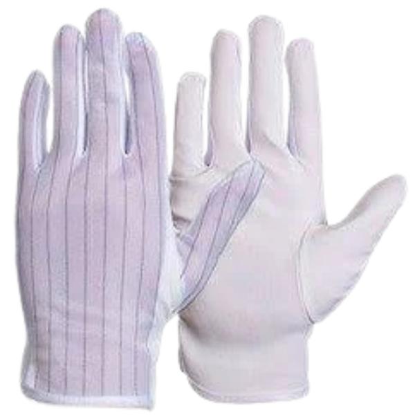  Antistatic Gloves Manufacturers & Suppliers in Ahmedabad, Gujarat, India.Our Antistatic Gloves are designed for use in ESD (Electrostatic Discharge) environments, providing essential protection for sensitive electronics. These gloves are compatible with most mobile touchscreen devices, allowing seamless use without compromising safety. The low-linting construction ensures minimal contamination, making them ideal for cleanroom and assembly applications. Featuring a 15-gauge liner, these gloves offer exceptional dexterity for precision tasks. CE certified and UKCA marked, they meet the highest quality and safety standards. The retail tag enhances their presentation for retail sales, making them an excellent choice for both functionality and display.Contact us today to learn more or place an order.