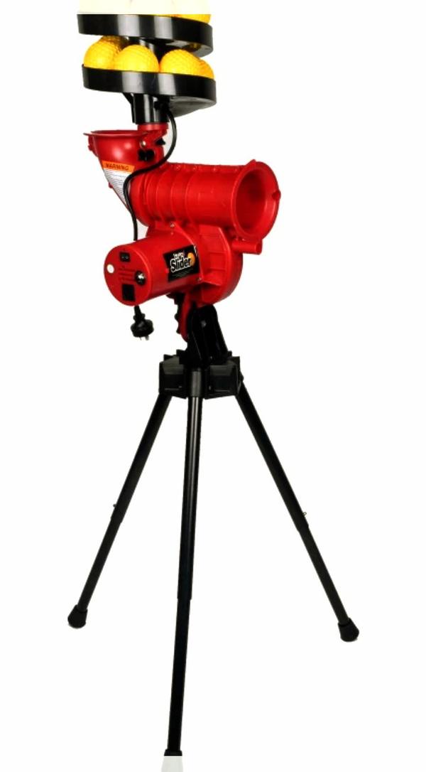 SS Cricket Bowling Machine for Batting Practice Plastic BallNet Quantity: 1 Bowling MachineAuto Ball FeederBuilt in Batting cage harnessFully enclosed wheelPivot head designVariable speed controlTubular steel Push-Pin LegsManufactured and Marketed by: Sareen Sports Industries (Salarpur, near Translam Academy, Mawana Road, Meerut – 250001 Uttar Pradesh India)