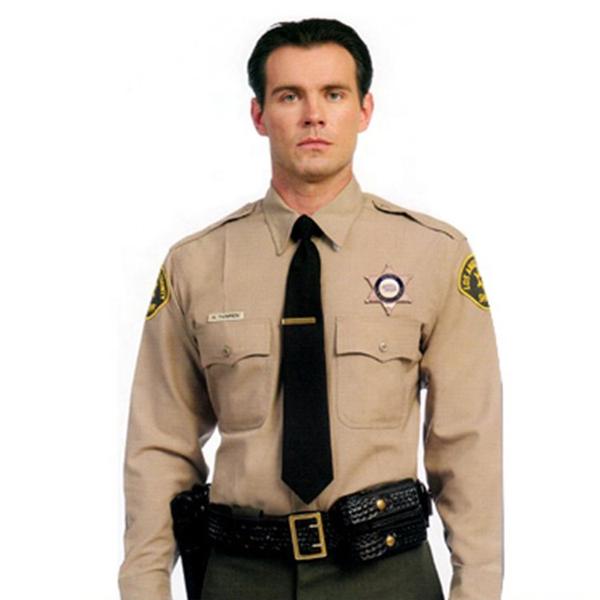 Simple Customized Security Guard Uniform Custom Logo Dress Shirt & Trousers