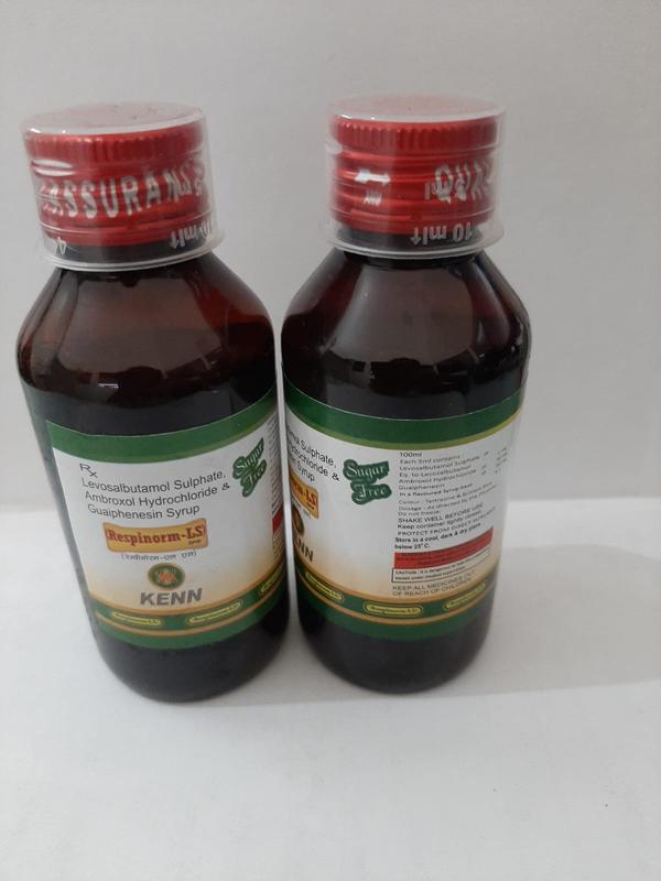 RESPINORM – LS is a medicine that is used for the treatment of Bronchitis, Back Pain, Cough, Congestion, Common Cold, Breathing Illnesses and other conditions.RESPINORM – LS contains Ambroxol, Guaiphenesin, Menthol, and Salbutamol as active ingredients.RESPINORM – LS works by thinning the mucus in the air passages; liquefying and loosening thick mucus that can be coughed out easily; temporarily relieving minor pain; relaxing the muscles in the walls of the small airways in the lungs;Detailed information related to RESPINORM – LS ‘s uses, composition, dosage, side effects and reviews is listed below.RESPINORM – LS UsesRESPINORM – LS is used for the treatment, control, prevention, & improvement of the following diseases, conditions and symptoms:· Bronchitis· Back Pain· Cough· Congestion· Common Cold· Breathing Illnesses· Respiratory Tract Diseases· Thickened Mucus Cough· Pain In Arthritis· Pain In Shoulder Joint· Pain In Tendons· Pain In Muscle Strains Or Sprains· Bruising· Asthma