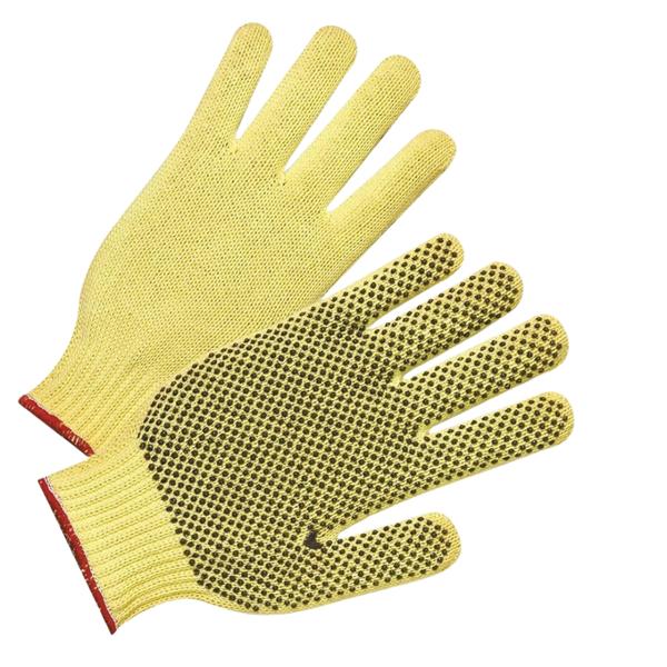 Kevlar Dotting Hand Gloves in Ahmedabad, Gujarat, India |  Safetech Corporation.At Safetech Corporation, our Kevlar Dotted Gloves are designed to provide reliable protection and comfort for a wide range of industrial and gardening applications. Crafted from durable cotton, these gloves feature Kevlar dotting on the palm for enhanced grip, making them perfect for tasks that require both dexterity and durability.Key Features:Material: Made from soft, breathable cotton with Kevlar dotting for added strength and grip.Color: Available in white or blue dotted options.Wear Type: Full fingered for complete hand coverage.Size: Available in all sizes to fit different hand sizes comfortably.Application: Ideal for industrial work and gardening, providing extra protection and grip in both dry and wet conditions.Sample Orders: We are happy to fulfill sample orders to ensure the gloves meet your needs.Safetech's Kevlar Dotted Gloves are designed to keep your hands safe and comfortable during demanding tasks. Whether you're working in industrial environments or tending to your garden, these gloves offer the perfect balance of protection and flexibility.Contact us today to learn more or place an order.