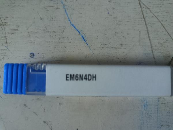 SOLID CARBIDE END MILL DIA 6 MM