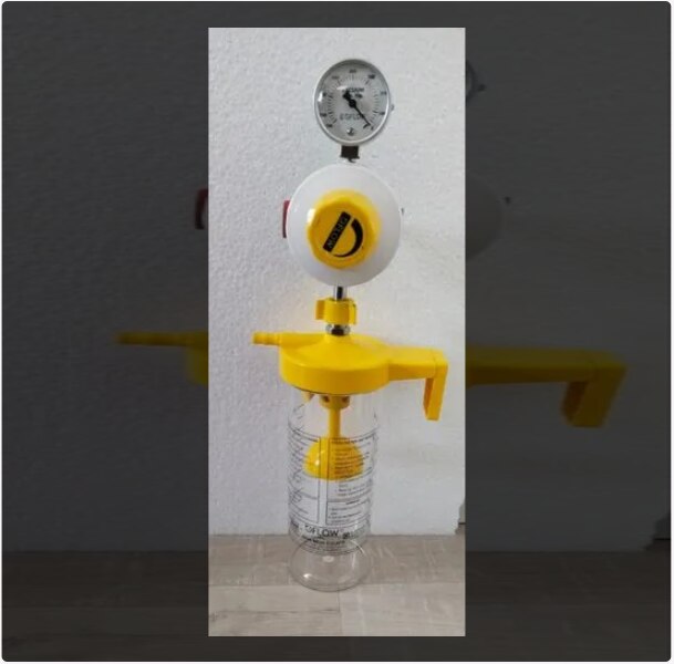 600 ml Vacuum Jar with Vacuum Regulator