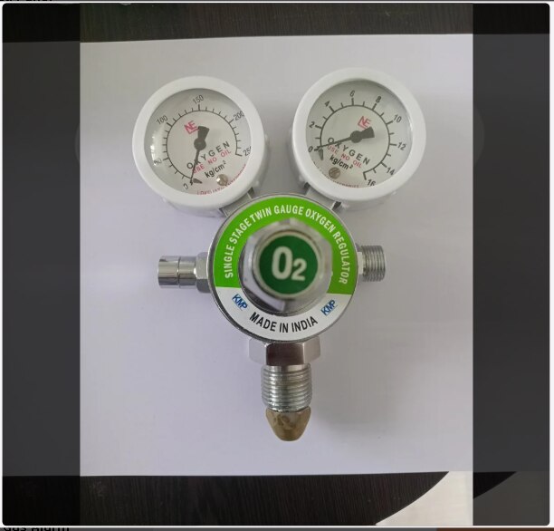 Medical Oxygen Regulator Manufacturers in Coimbatore, Tamilnadu, South India.Single Stage Single Gauge Single Stage Double Gauge Double Stage Double Gauge Additional Information:Delivery Time: READY STOCKPackaging Details: CARTOON BOX