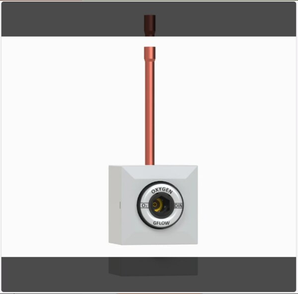 Wall Mounted DIN Standard Medical Gas Outlet
